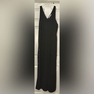 XXL JUSTFAB NWT Polyester/Spandex Black Pant Romper.